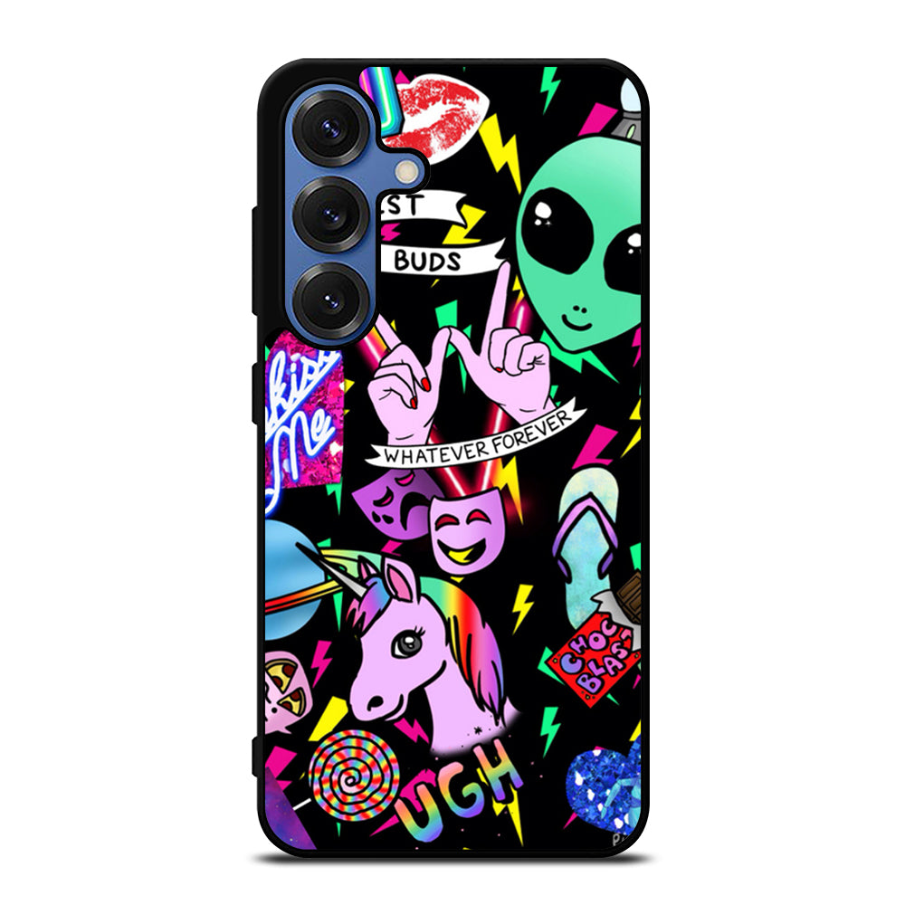 LISA FRANK COLLAGE Samsung Galaxy S25 Case Cover