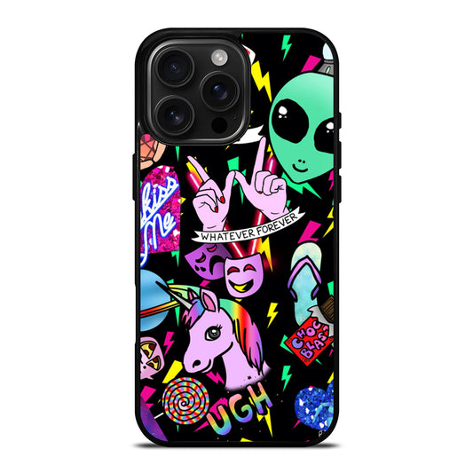 LISA FRANK COLLAGE iPhone 16 Pro Max Case Cover