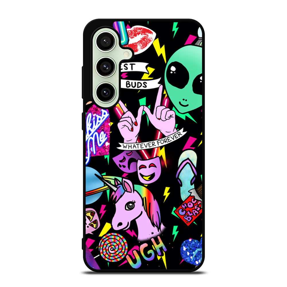 LISA FRANK COLLAGE Samsung Galaxy S24 FE Case Cover