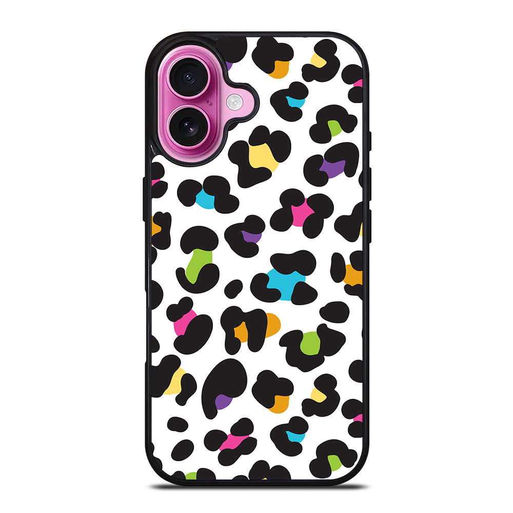 LISA FRANK LEOPARD iPhone 16 Plus Case Cover
