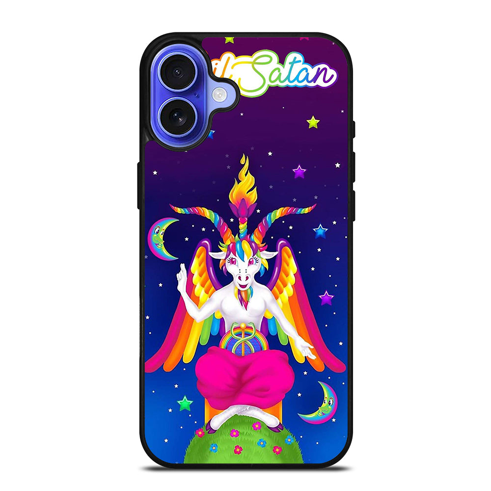 LISA FRANK RAINBOW BAPHOMET iPhone 16 Case Cover