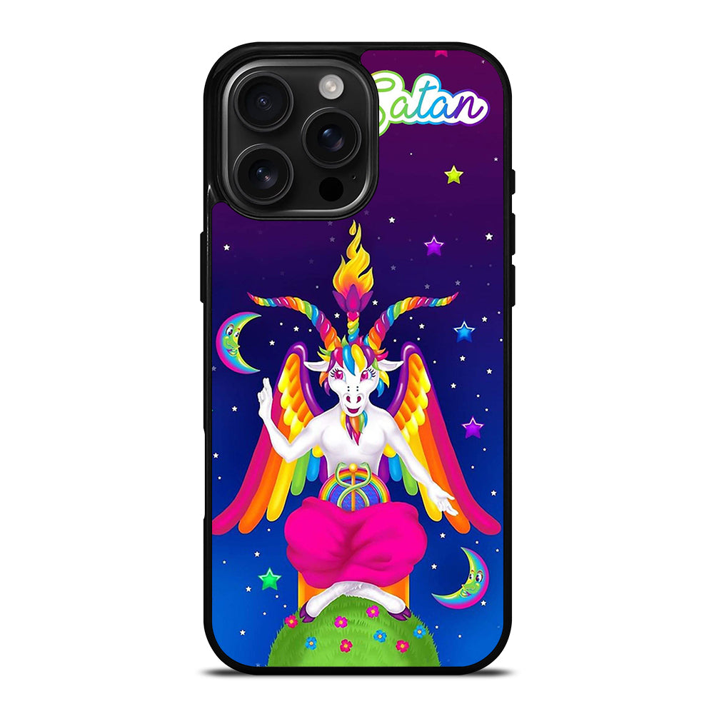 LISA FRANK RAINBOW BAPHOMET iPhone 16 Pro Max Case Cover