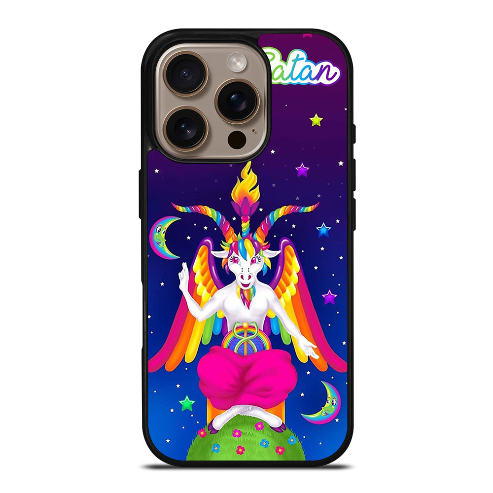 LISA FRANK RAINBOW BAPHOMET iPhone 16 Pro Case Cover