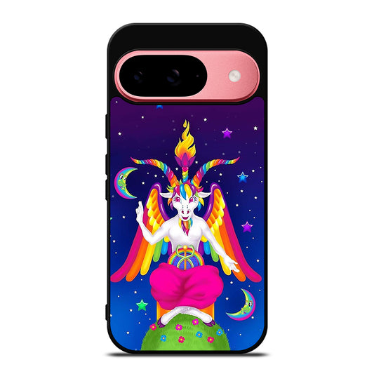 LISA FRANK RAINBOW BAPHOMET Google Pixel 9 Case Cover