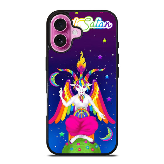 LISA FRANK RAINBOW BAPHOMET iPhone 16 Plus Case Cover