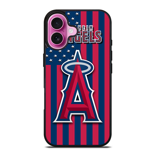 LOS ANGELES ANGELS MLB LOGO 3 iPhone 16 Plus Case Cover