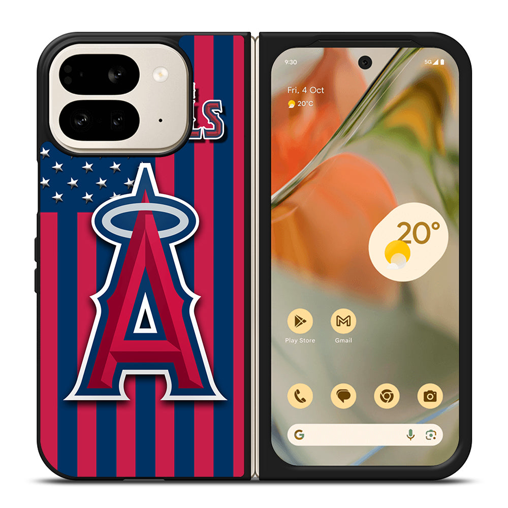 LOS ANGELES ANGELS MLB LOGO 3 Google Pixel 9 Pro Fold Case Cover