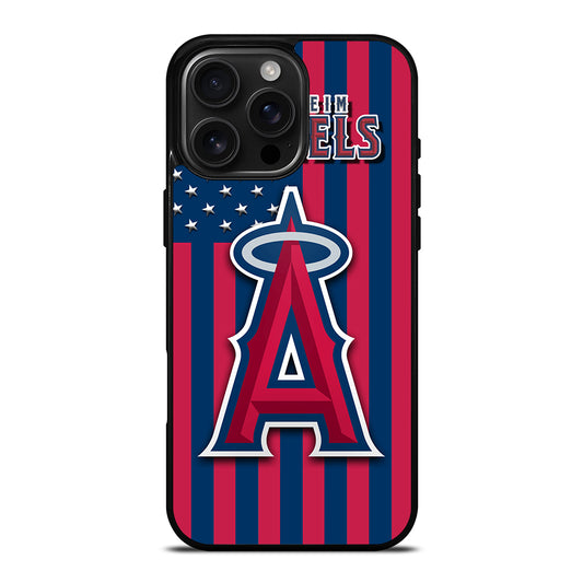 LOS ANGELES ANGELS MLB LOGO 3 iPhone 16 Pro Max Case Cover
