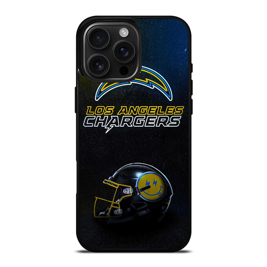 LOS ANGELES CHARGERS FOOTBALL HELMET iPhone 16 Pro Max Case Cover