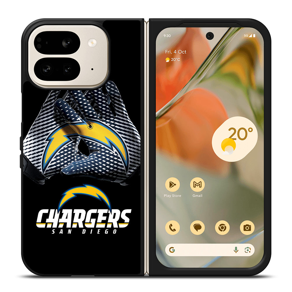 LOS ANGELES CHARGERS NFL LOGO 3 Google Pixel 9 Pro Fold Case Cover