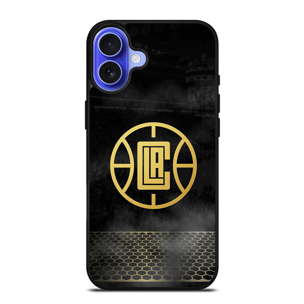 LOS ANGELES CLIPPERS GOLD iPhone 16 Case Cover