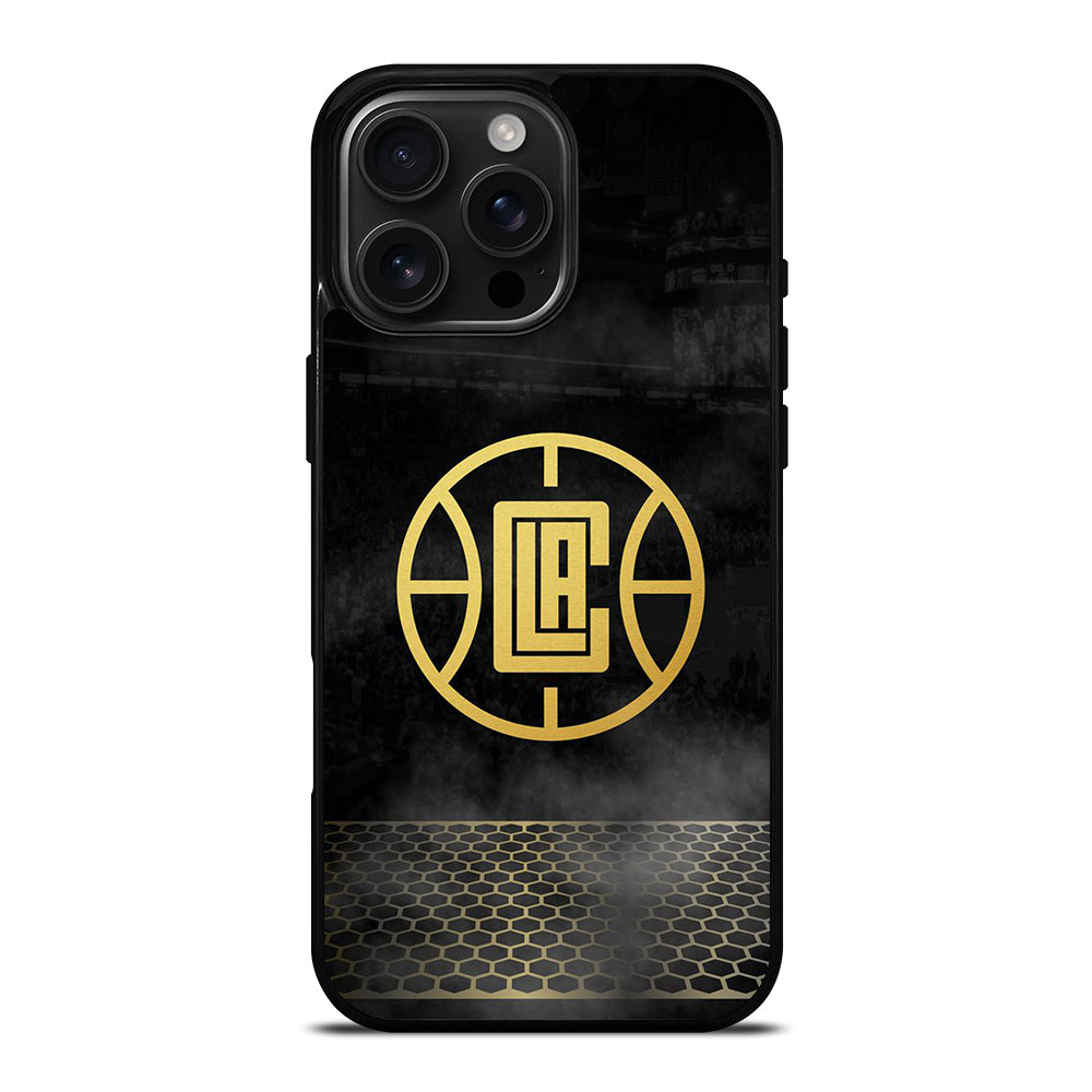 LOS ANGELES CLIPPERS GOLD iPhone 16 Pro Max Case Cover