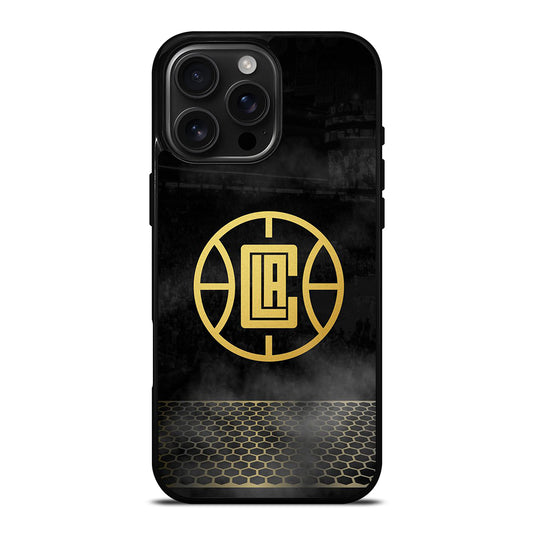 LOS ANGELES CLIPPERS GOLD iPhone 16 Pro Max Case Cover