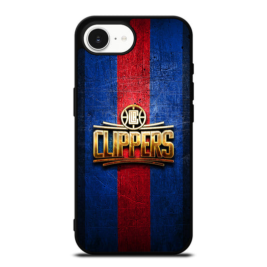 LOS ANGELES CLIPPERS GOLD LOGO iPhone 16e Case Cover