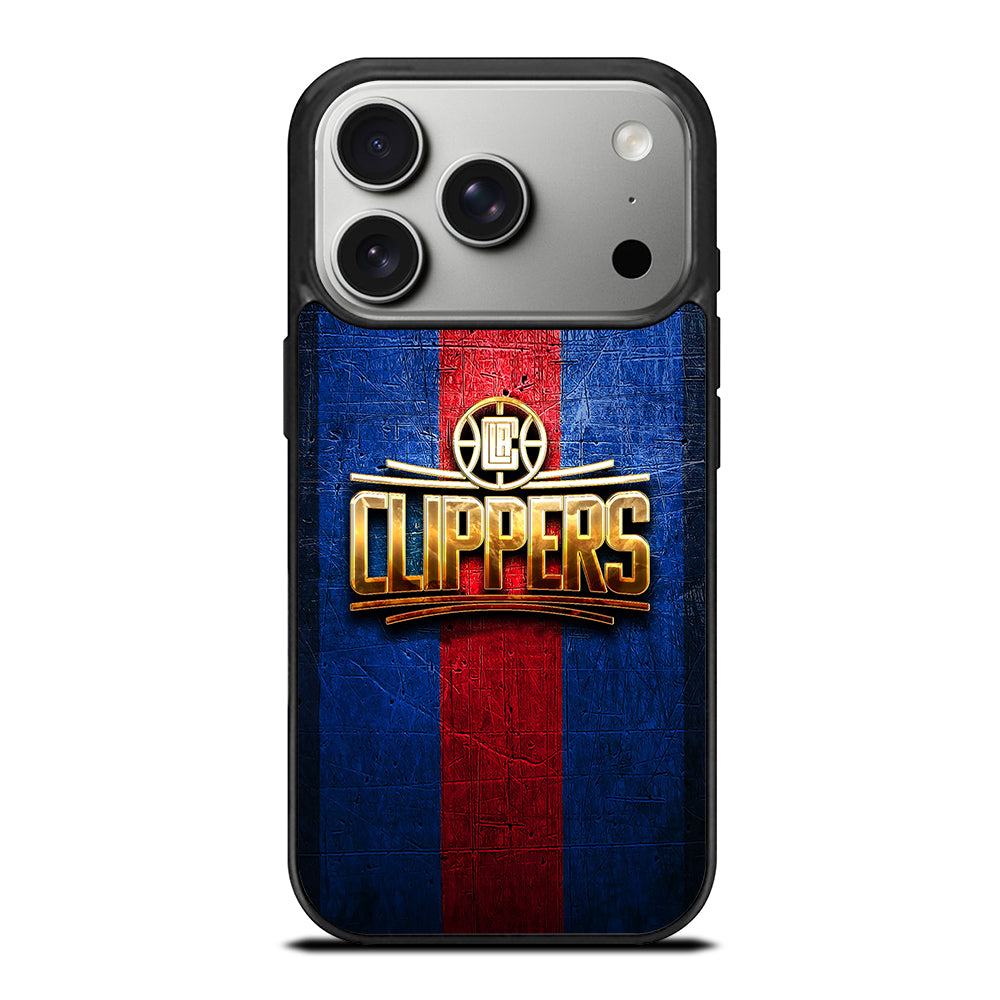 LOS ANGELES CLIPPERS GOLD LOGO iPhone 17 Pro Case Cover