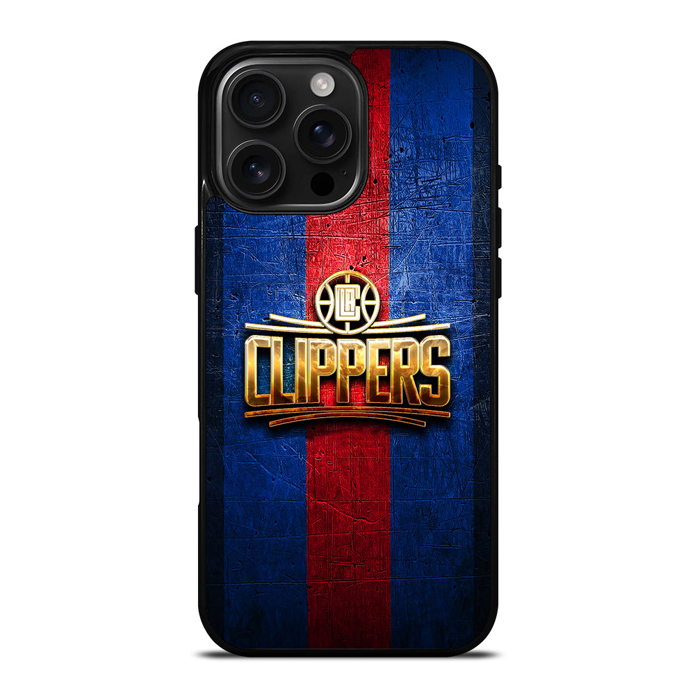 LOS ANGELES CLIPPERS GOLD LOGO iPhone 16 Pro Max Case Cover