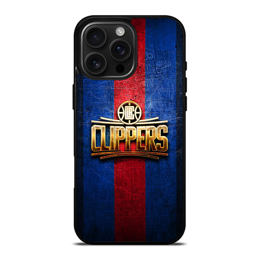 LOS ANGELES CLIPPERS GOLD LOGO iPhone 16 Pro Max Case Cover