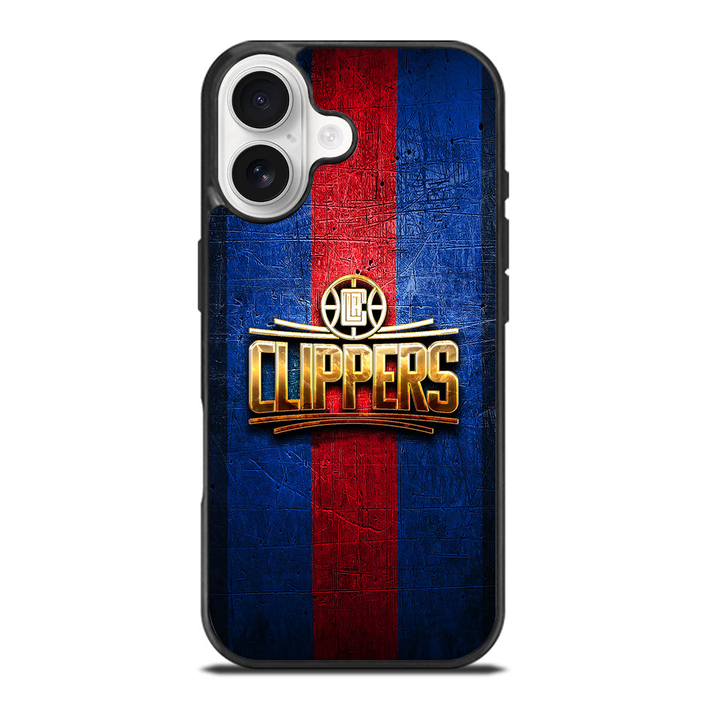 LOS ANGELES CLIPPERS GOLD LOGO iPhone 17 Case Cover