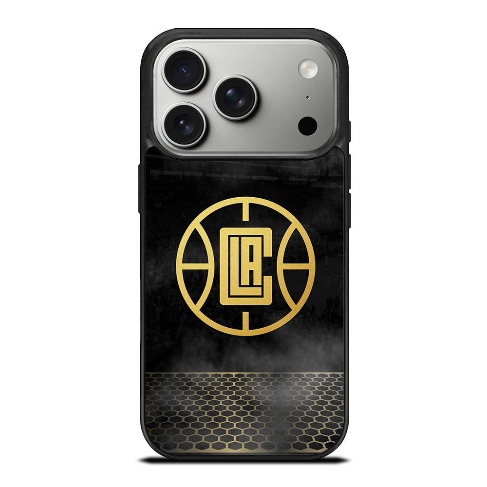 LOS ANGELES CLIPPERS GOLD iPhone 17 Pro Case Cover