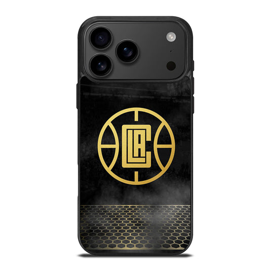 LOS ANGELES CLIPPERS GOLD iPhone 17 Pro Max Case Cover