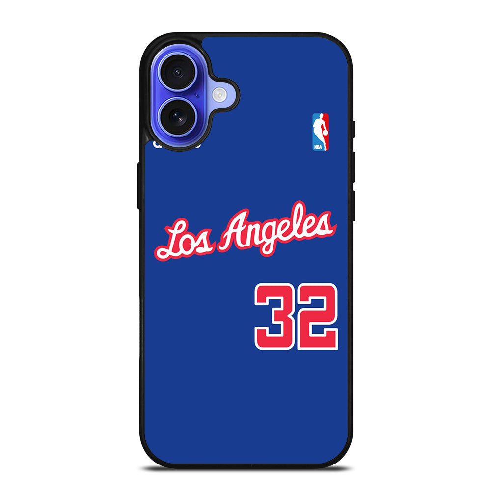 LOS ANGELES CLIPPERS JERSEY iPhone 16 Case Cover