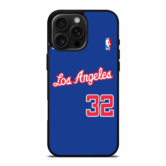 LOS ANGELES CLIPPERS JERSEY iPhone 16 Pro Max Case Cover