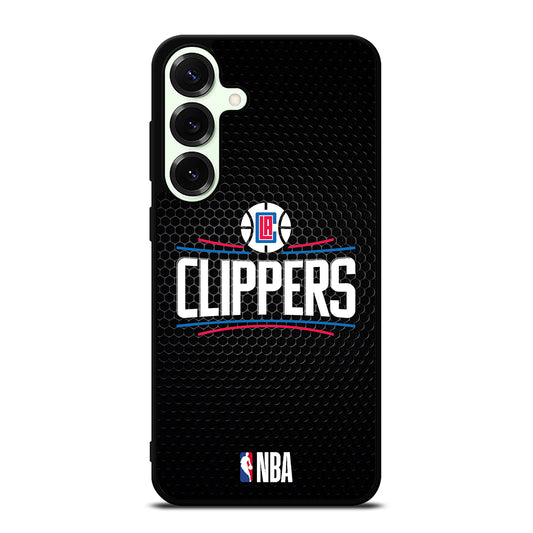 LOS ANGELES CLIPPERS METAL LOGO Samsung Galaxy S25 Plus Case Cover