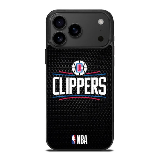 LOS ANGELES CLIPPERS METAL LOGO iPhone 17 Pro Max Case Cover