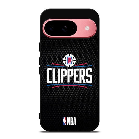 LOS ANGELES CLIPPERS METAL LOGO Google Pixel 9 Case Cover