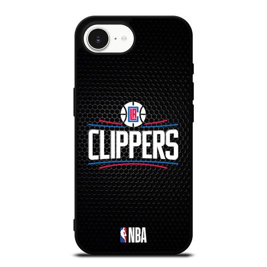 LOS ANGELES CLIPPERS METAL LOGO iPhone 16e Case Cover