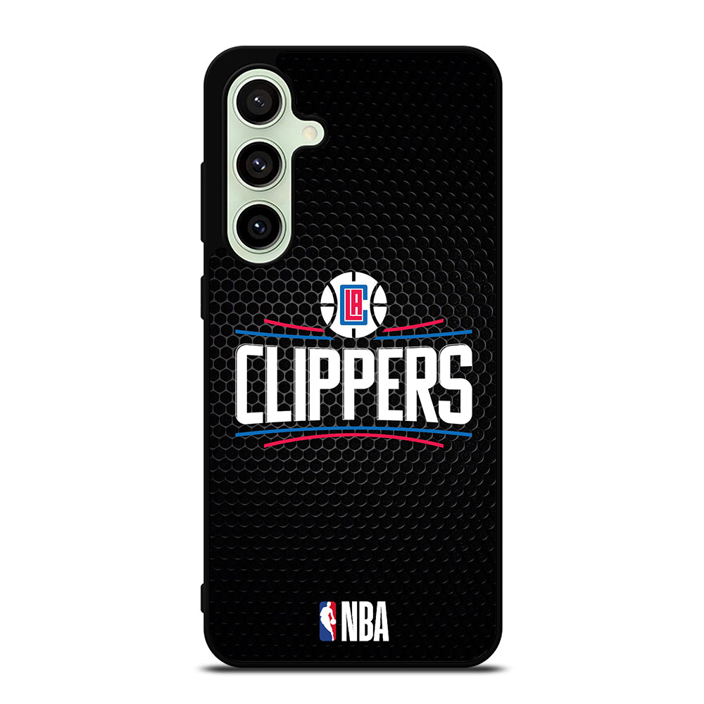 LOS ANGELES CLIPPERS METAL LOGO Samsung Galaxy S24 FE Case Cover