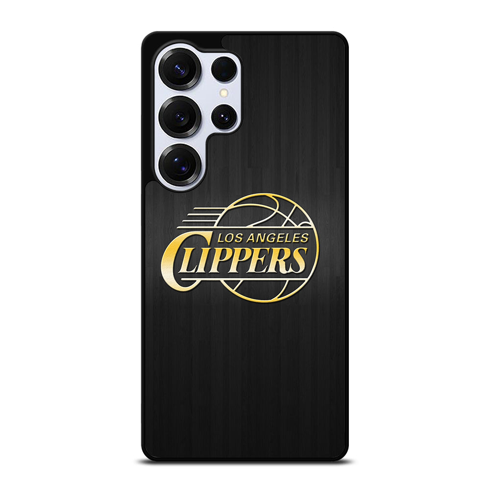 LOS ANGELES CLIPPERS WOODEN GOLD Samsung Galaxy S25 Ultra Case Cover