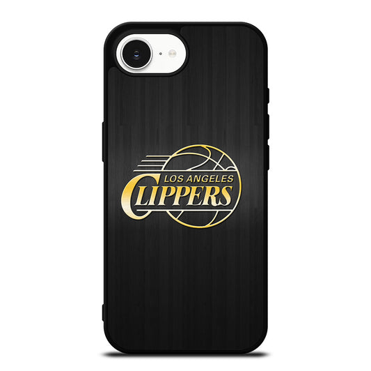 LOS ANGELES CLIPPERS WOODEN GOLD iPhone 16e Case Cover