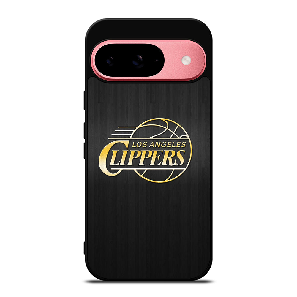 LOS ANGELES CLIPPERS WOODEN GOLD Google Pixel 9 Case Cover