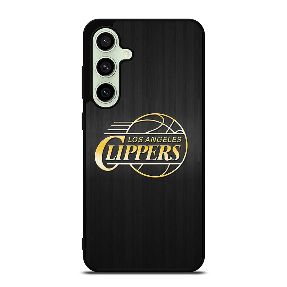 LOS ANGELES CLIPPERS WOODEN GOLD Samsung Galaxy S24 FE Case Cover