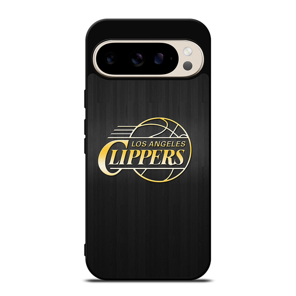 LOS ANGELES CLIPPERS WOODEN GOLD Google Pixel 9 Pro Case Cover