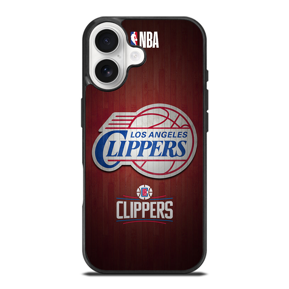 LOS ANGELES CLIPPERS WOODEN LOGO iPhone 17 Case Cover