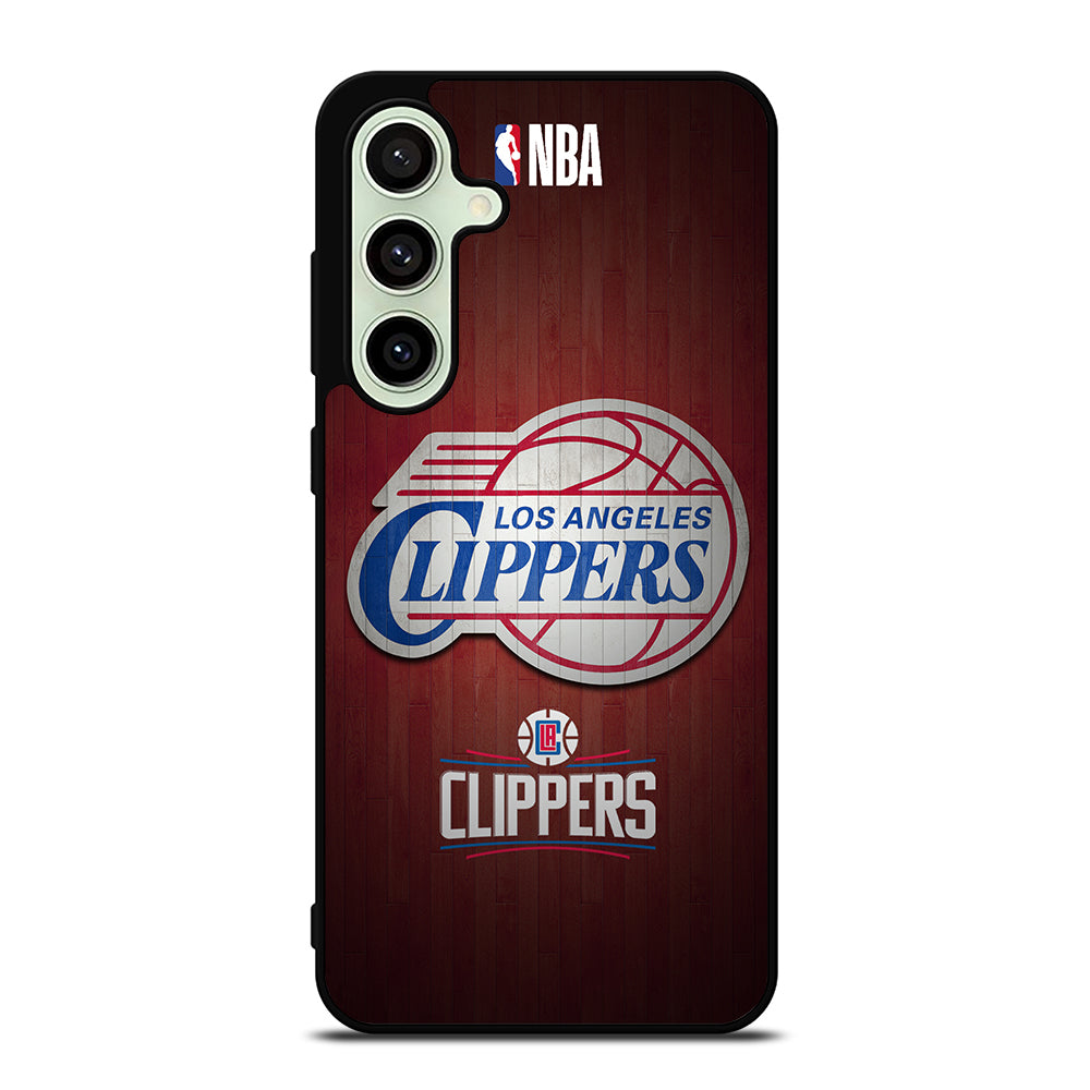 LOS ANGELES CLIPPERS WOODEN LOGO Samsung Galaxy S24 FE Case Cover