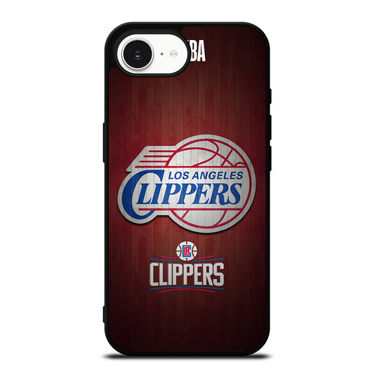 LOS ANGELES CLIPPERS WOODEN LOGO iPhone 16e Case Cover