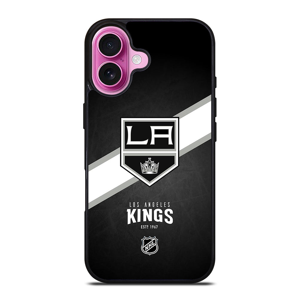 LOS ANGELES KINGS HOCKEY 3 iPhone 16 Plus Case Cover