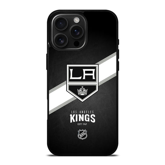 LOS ANGELES KINGS HOCKEY 3 iPhone 16 Pro Max Case Cover