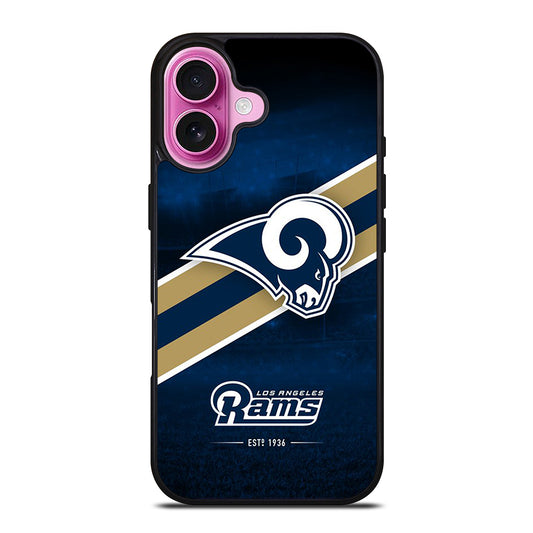 LOS ANGELES RAMS FOOTBALL LOGO 2 iPhone 16 Plus Case Cover