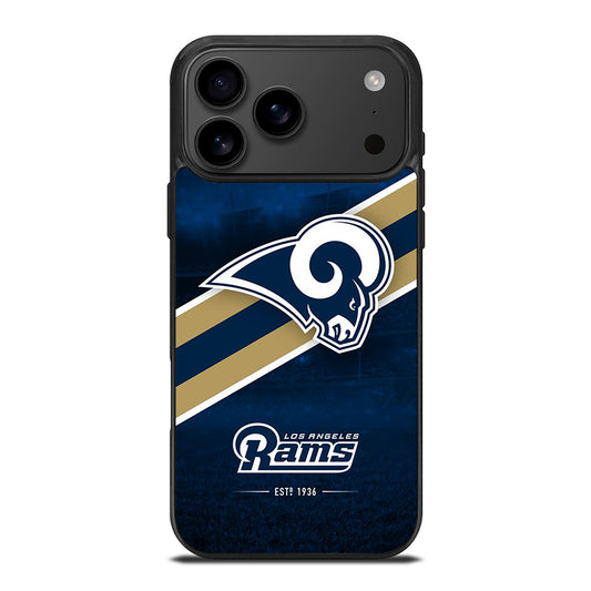LOS ANGELES RAMS FOOTBALL LOGO 2 iPhone 17 Pro Max Case Cover