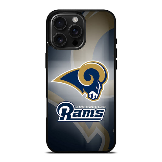 LOS ANGELES RAMS FOOTBALL LOGO 3 iPhone 16 Pro Max Case Cover