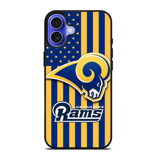 LOS ANGELES RAMS LOGO 1 iPhone 16 Case Cover