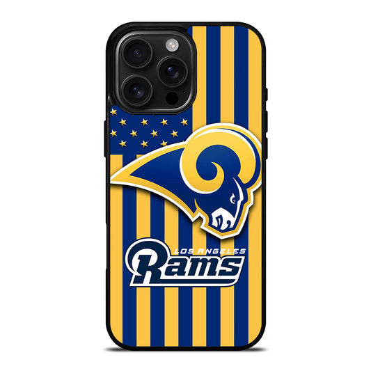 LOS ANGELES RAMS LOGO 1 iPhone 16 Pro Max Case Cover