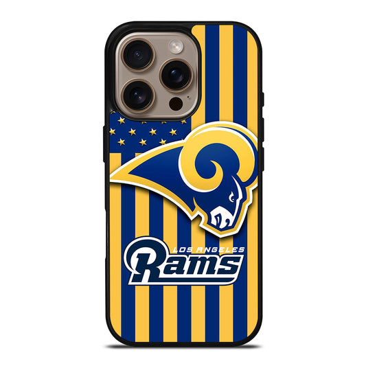 LOS ANGELES RAMS LOGO 1 iPhone 16 Pro Case Cover