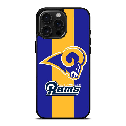 LOS ANGELES RAMS LOGO 3 iPhone 16 Pro Max Case Cover