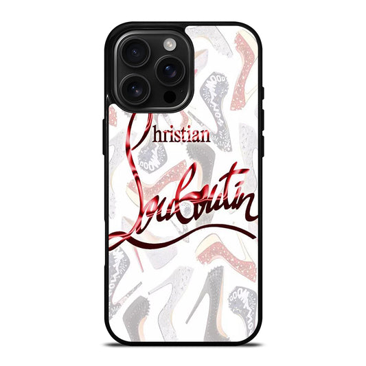 LOUBOUTIN ART LOGO iPhone 16 Pro Max Case Cover