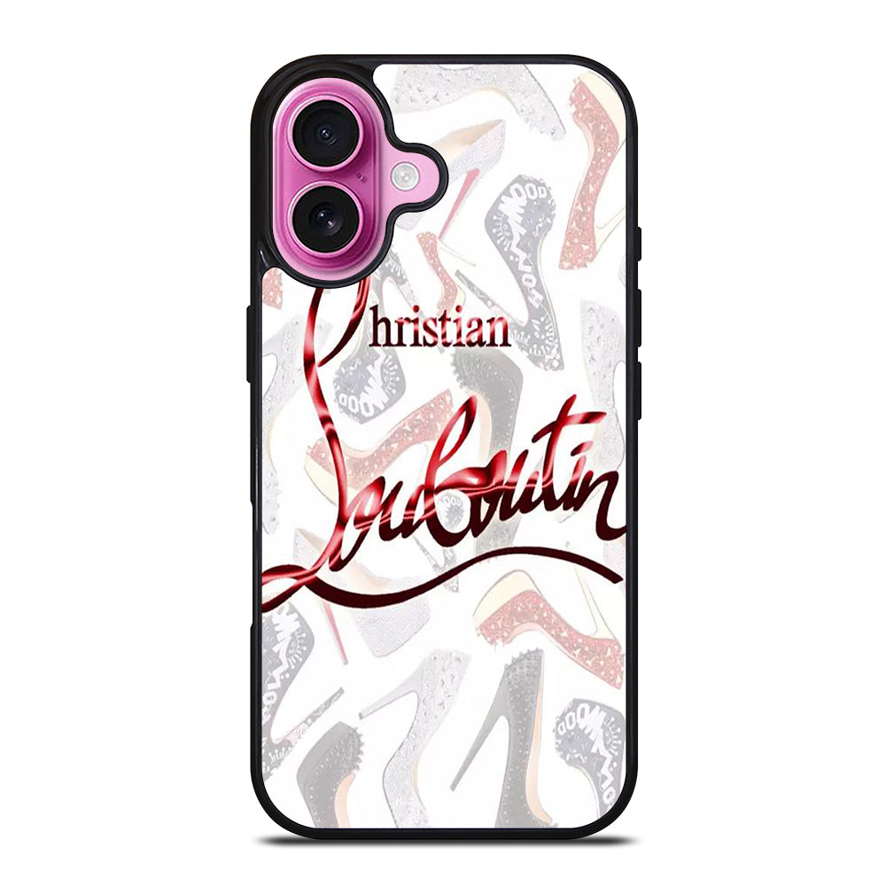 LOUBOUTIN ART LOGO iPhone 16 Plus Case Cover